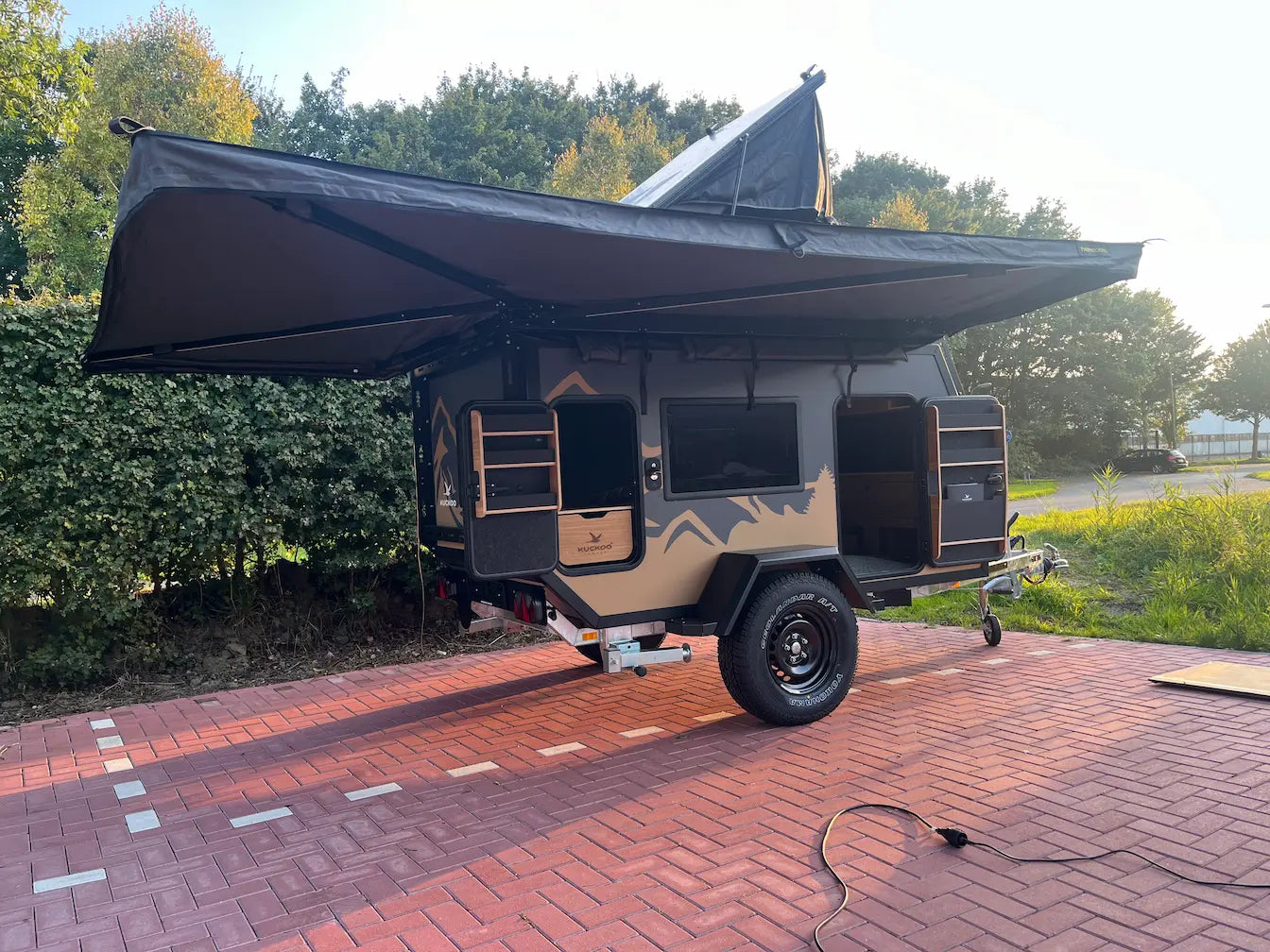 Kuckoo Camper - Max - Berg & Wald Zandkleur